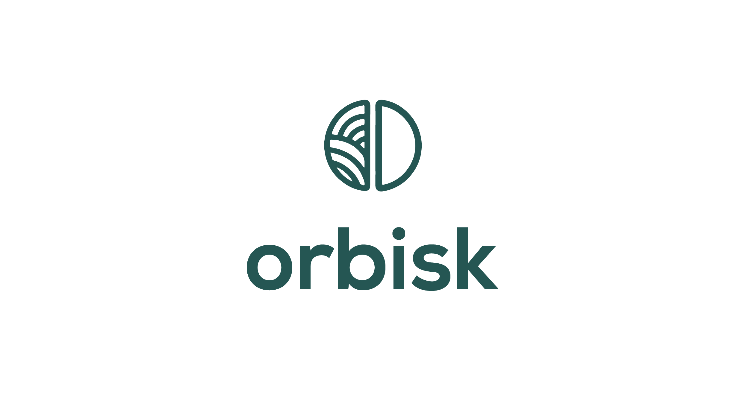 Orbisk logo green vertical